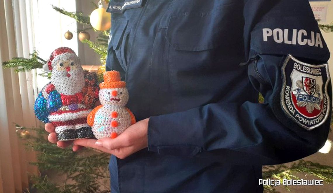 Niespodziewany prezent dla policjantki