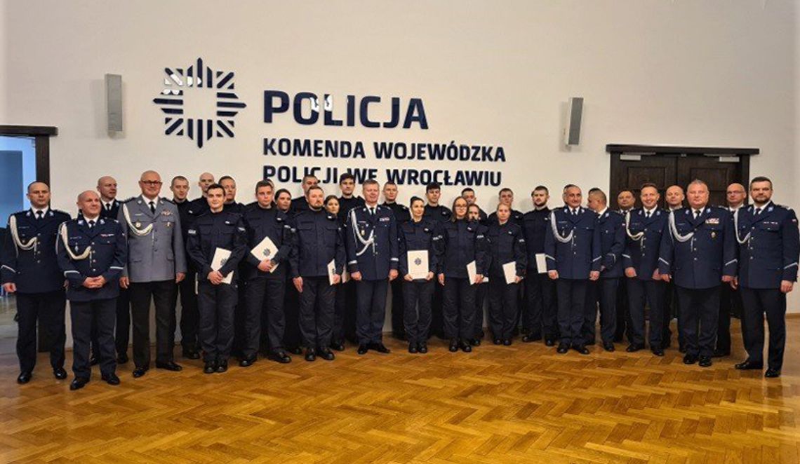 Nowi policjanci w regionie