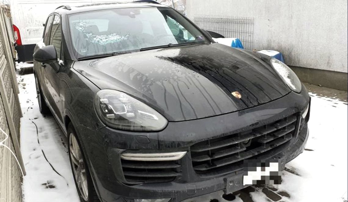 Odzyskane Porsche