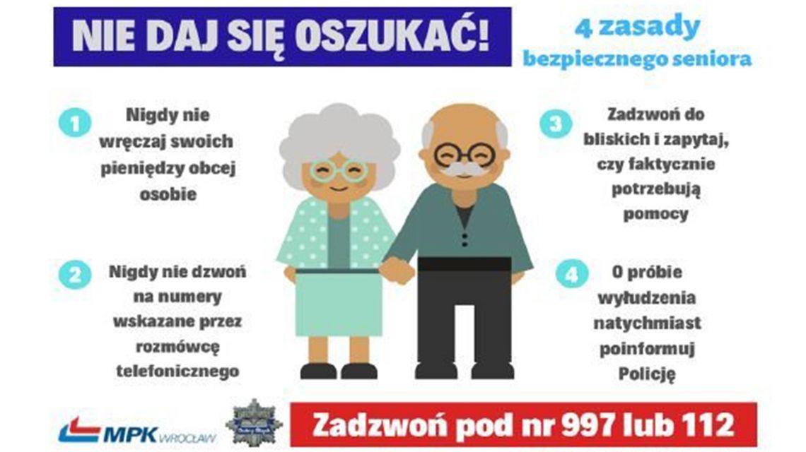 Oszuści atakują seniorów