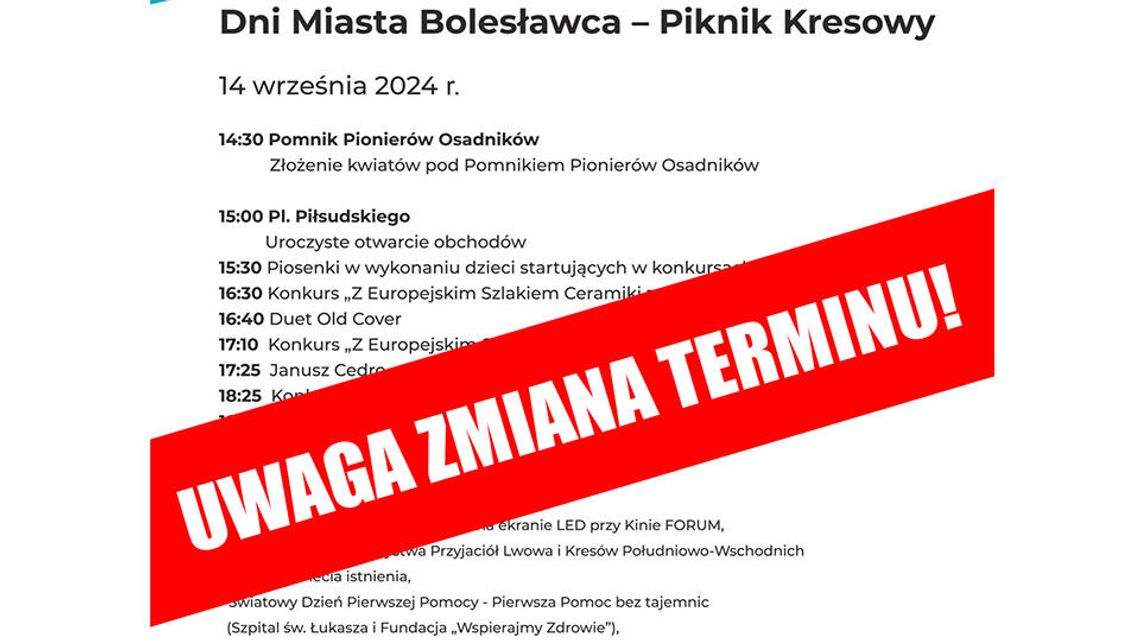 Piknik Kresowy odwołany