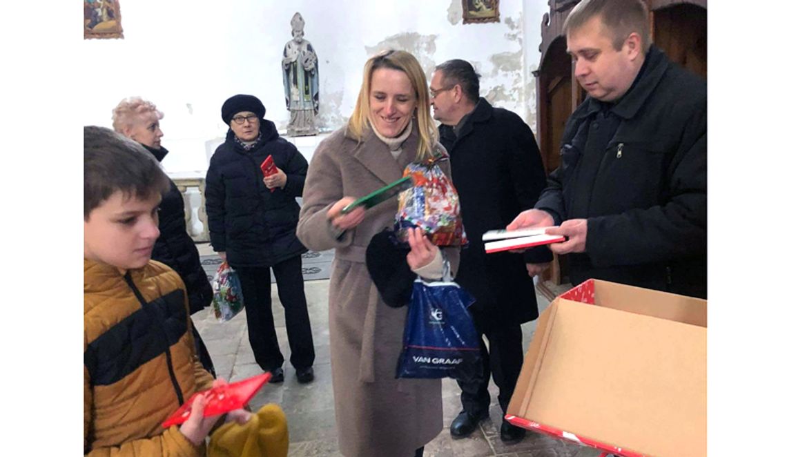 Podarki dla Polaków w Zbarażu
