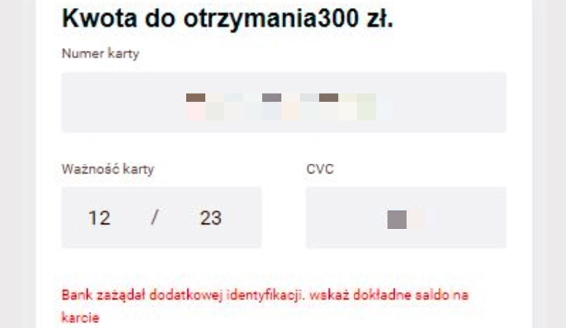 Podejrzane transakcje