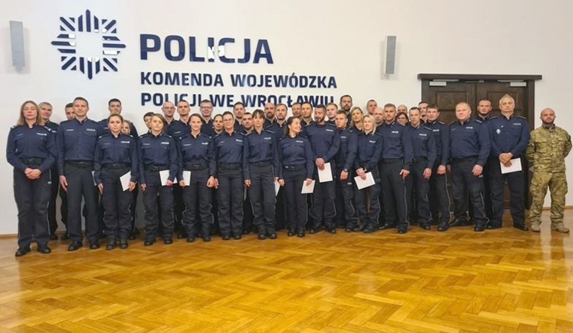 Policjanci sportowcy