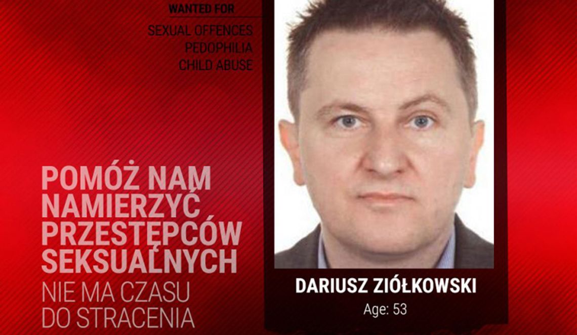 Poszukiwani przestępcy seksualni