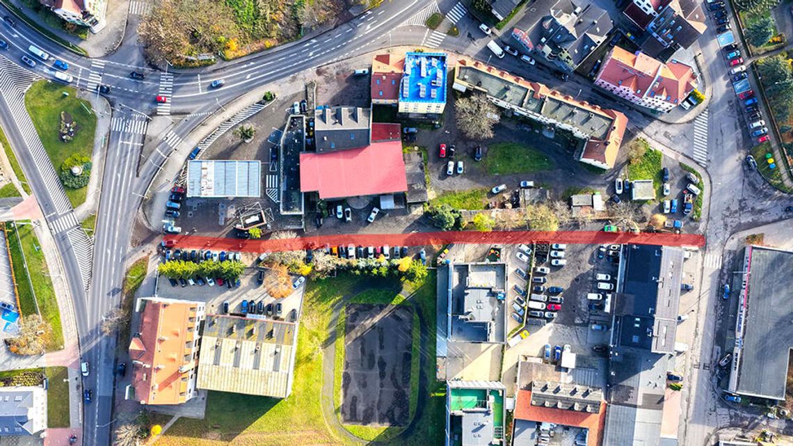 Przebudowa bocznej od ulicy Orlej