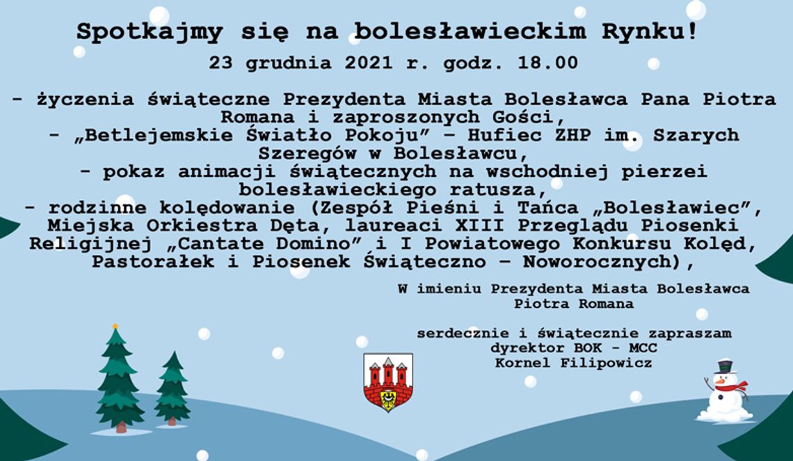 Przedświąteczne spotkanie w Rynku