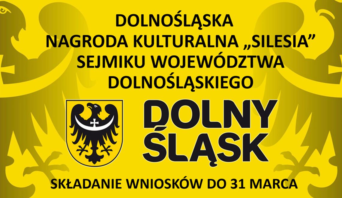 Wnioski do nagrody "Silesia"