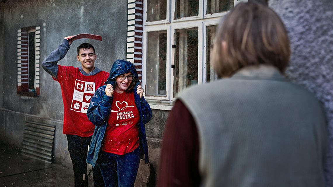 Wolontariusze Szlachetnej Paczki