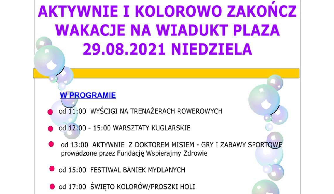 Zakończenie wakacji MOSiR