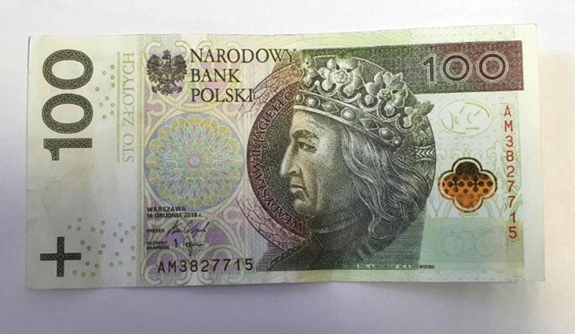 Zapłacił fałszywym banknotem