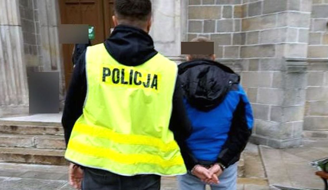Zatrzymany przestępca
